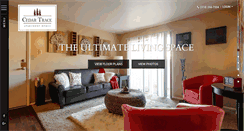 Desktop Screenshot of cedartrace-apts.com
